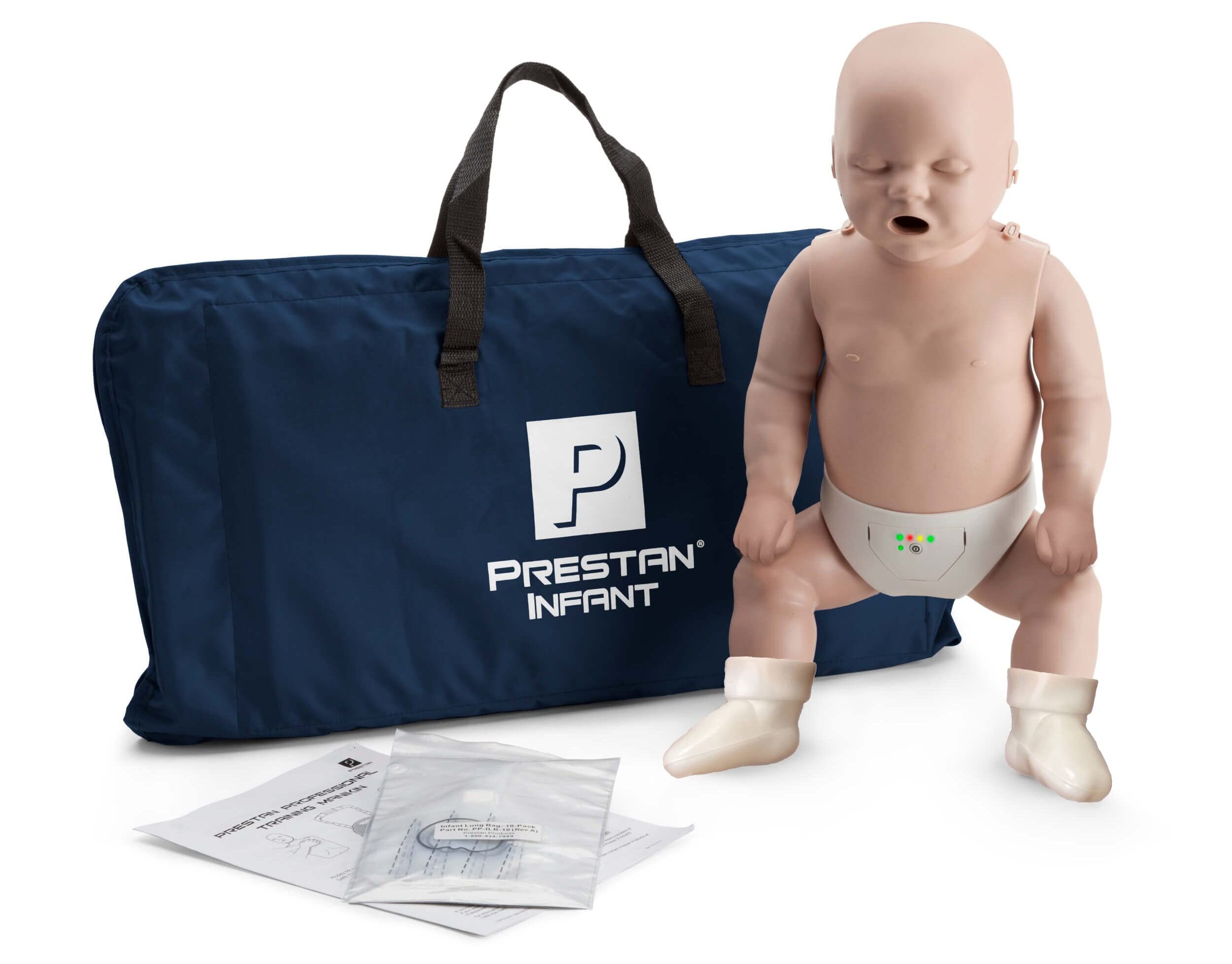 Advanced Cardiac Life Support (ACLS) Training Prestan Infant CPR Manikin with Indicator e1692699085187