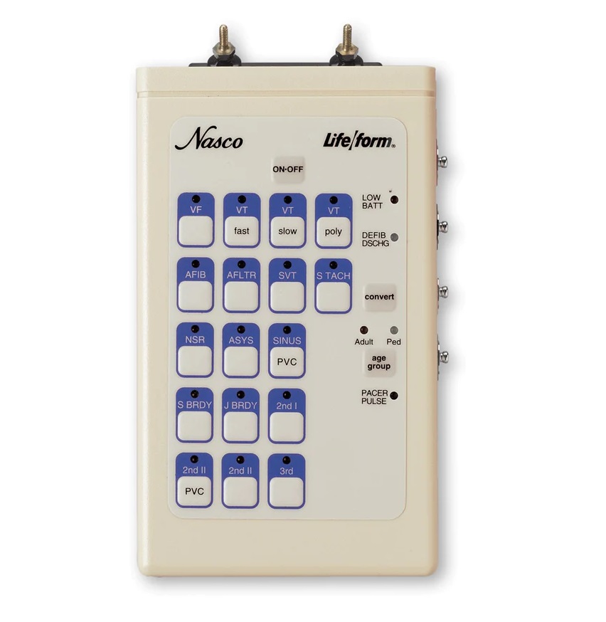 Interactive ECG Simulator with Posts